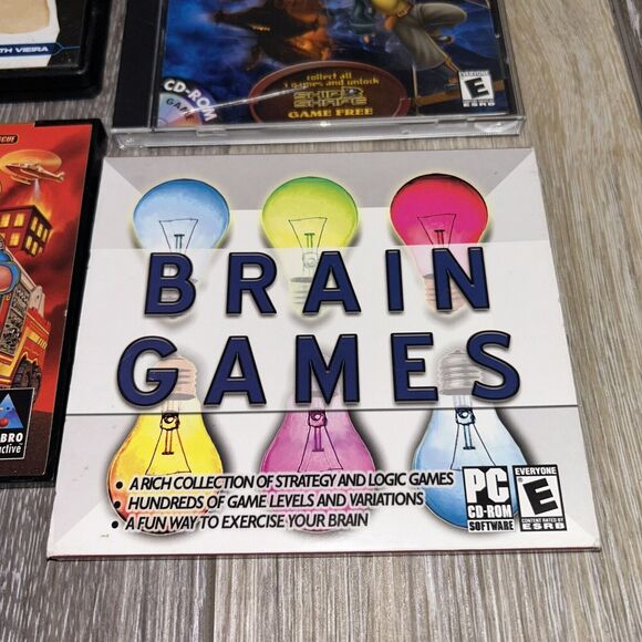 Lot of 8 Computer PC Games - Mahjong, Treasure Hunt, Poker, Tonka, Brain Games - Picture 8 of 8